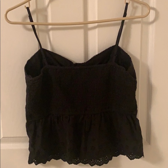 Corset/Bustier-style eyelet blouse - Picture 3 of 4